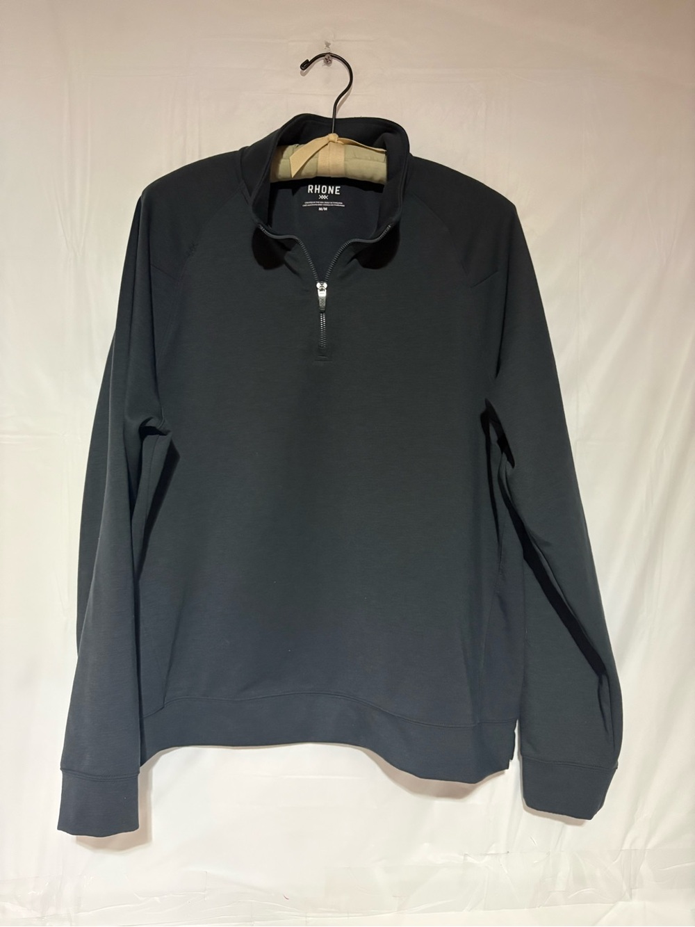RHONE Men's Charcoal Half-Zip Performance Pullover